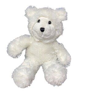Princess Soft Toys White Teddy Bear 11in Plush Stuffed Animal Toy Gift Cuddly